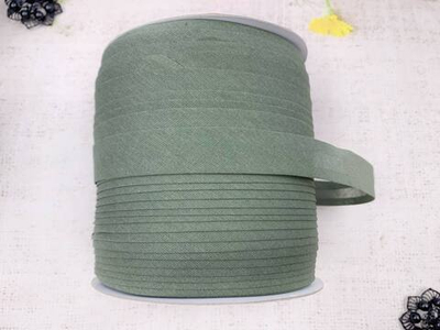 Косая бейка х/б, ш. 2 см, оливковый