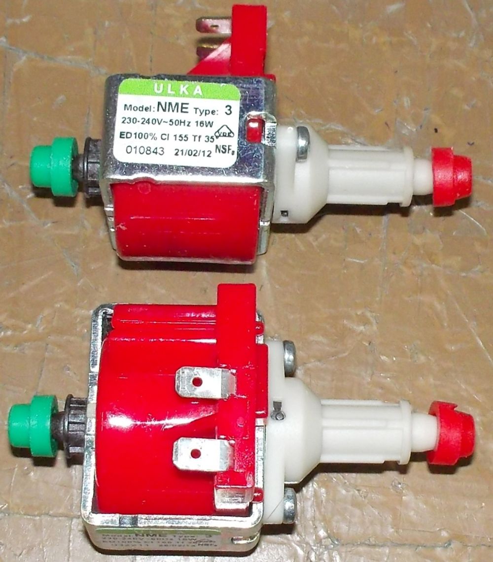 Насос помпа ULKA NME3 16W, (90cc/min_2,5bar)