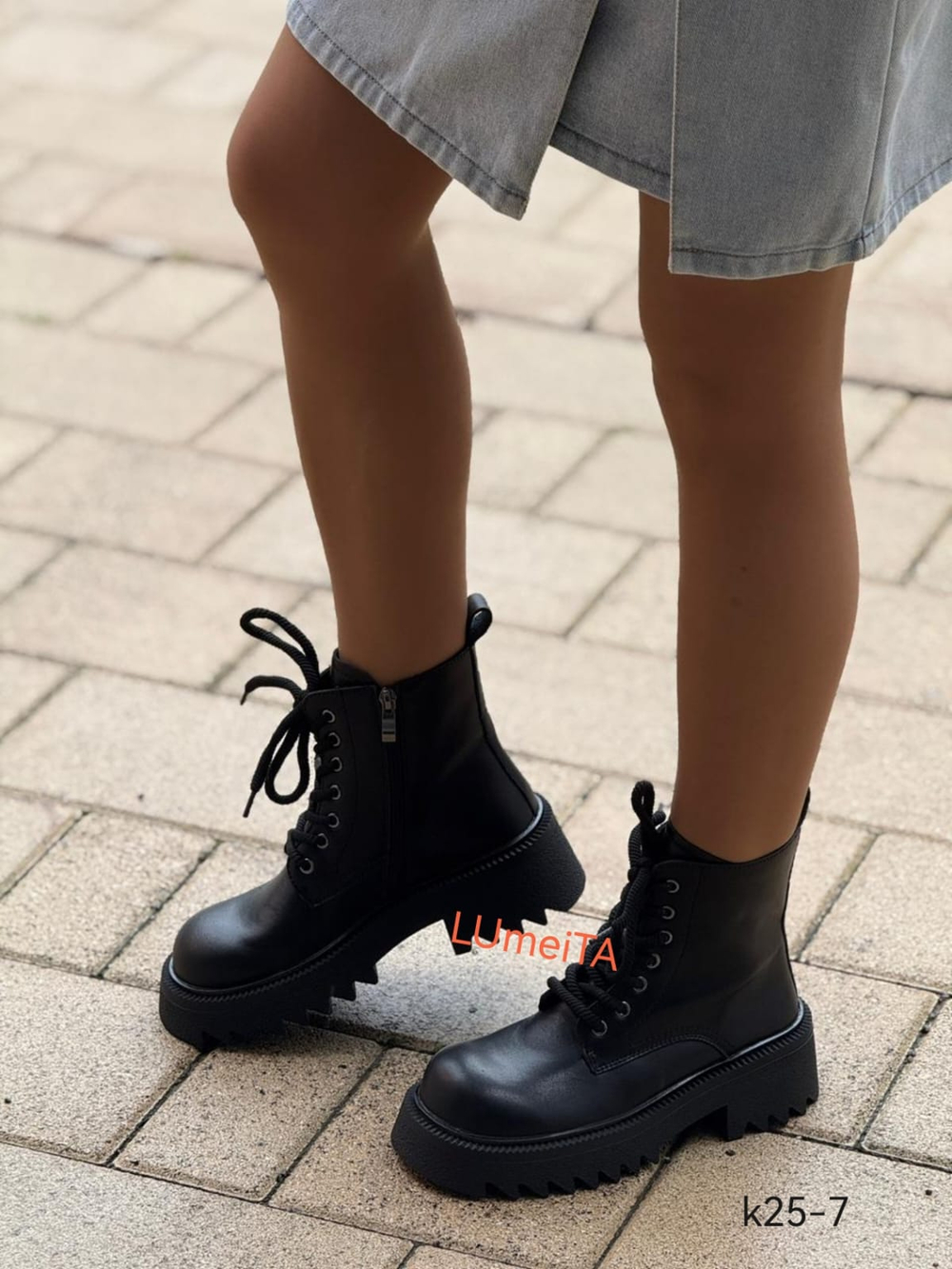 Ботинки нат. кожа по 6 пар (36-40)р./ 25-7