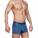 Классические боксеры из тонкого рибана (Размер: XL) (Цвет: синий)