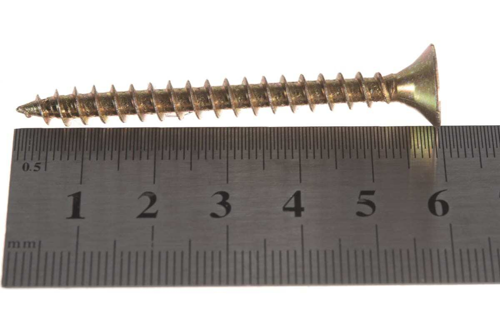 САМОРЕЗЫ СТРОЙБАТ УНИВЕРСАЛЬНЫЕ ЖЕЛТЫЕ 6,0Х60 5ШТ 3250