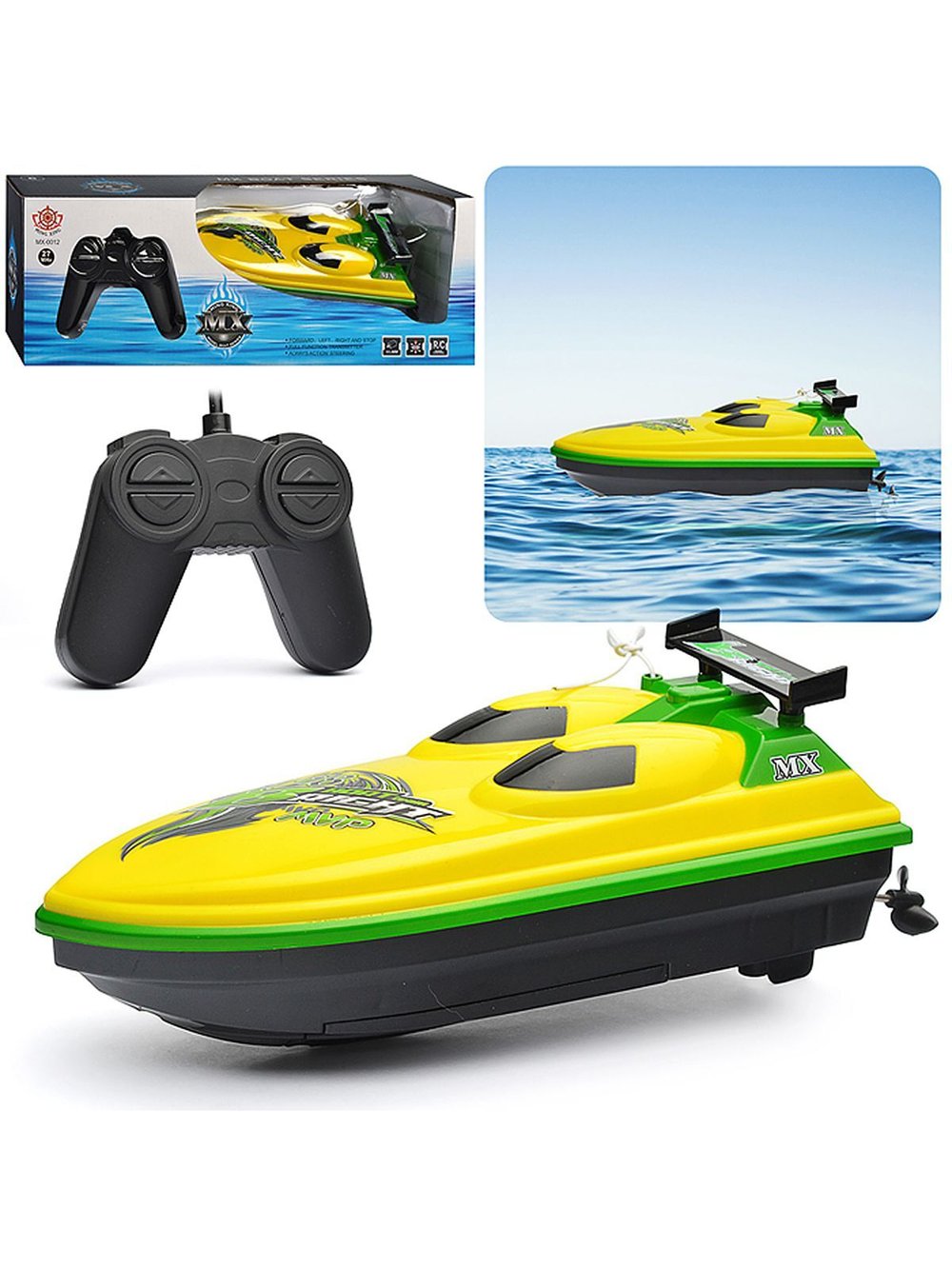 Катер на радиоуправлении высокоскоростной Шторм