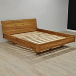Парящая кровать Калантея 160х200 см из массива дикого дуба