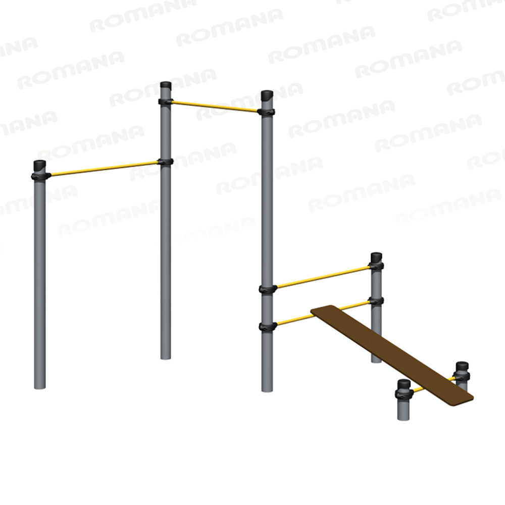 Уличный комплекс для воркаута Romana 501.07.01