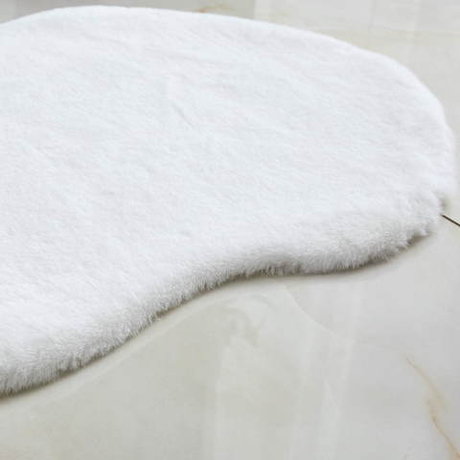 Ковер 60x90 Sofi De MarkO Плюшевый белый