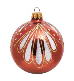 Элита НФШ-1374/2 Набор ел.украшений Шар 2шт «Перо павлина» 85 мм