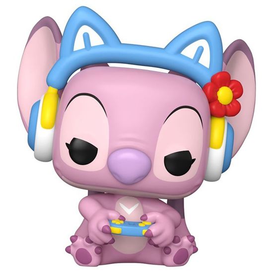 Фигурка Funko POP! Disney Lilo & Stitch Gamer Angel (Exc) (1483) 81949 / Фигурка Фанко ПОП! по мотивам мультфильма "Лило и Стич", Энджил