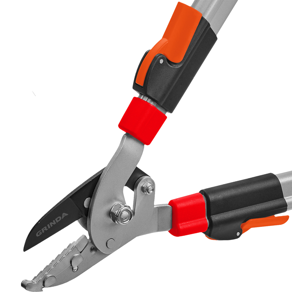 GRINDA T-830A, 590-820 мм, закаленные лезвия, телескопический, контактный сучкорез (424591)