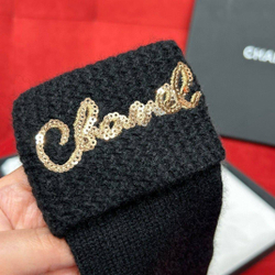 Комплект CHANEL (шапка + шарф + перчатки)