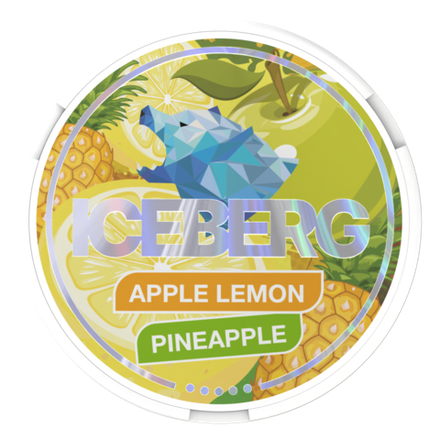 ICEBERG APPLE LEMON PINEAPPLE (75 МГ) - ЯБЛОКО ЛИМОН АНАНАС