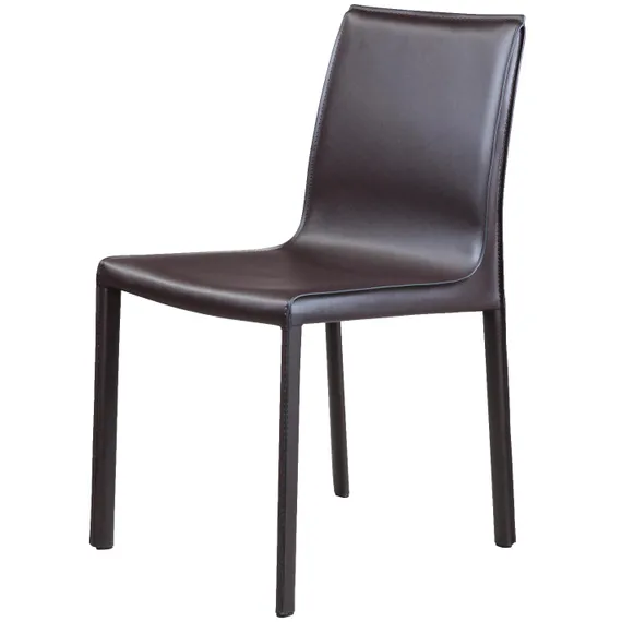 Стул Barrie коричневая кожа