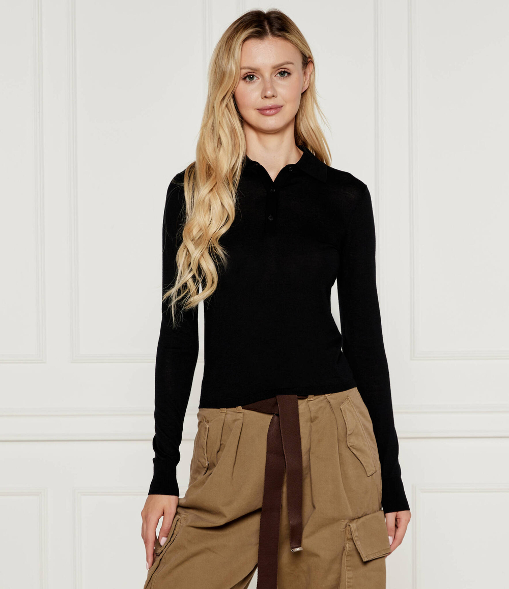 Хлопковый свитер liquoroso Pinko - черный(103940 A229)