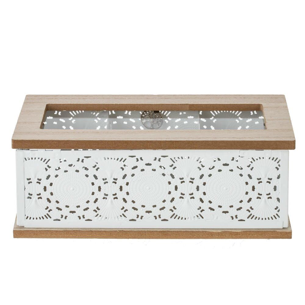 GAEM Шкатулка для чайных пакетиков, L22 W8,5 H9 см