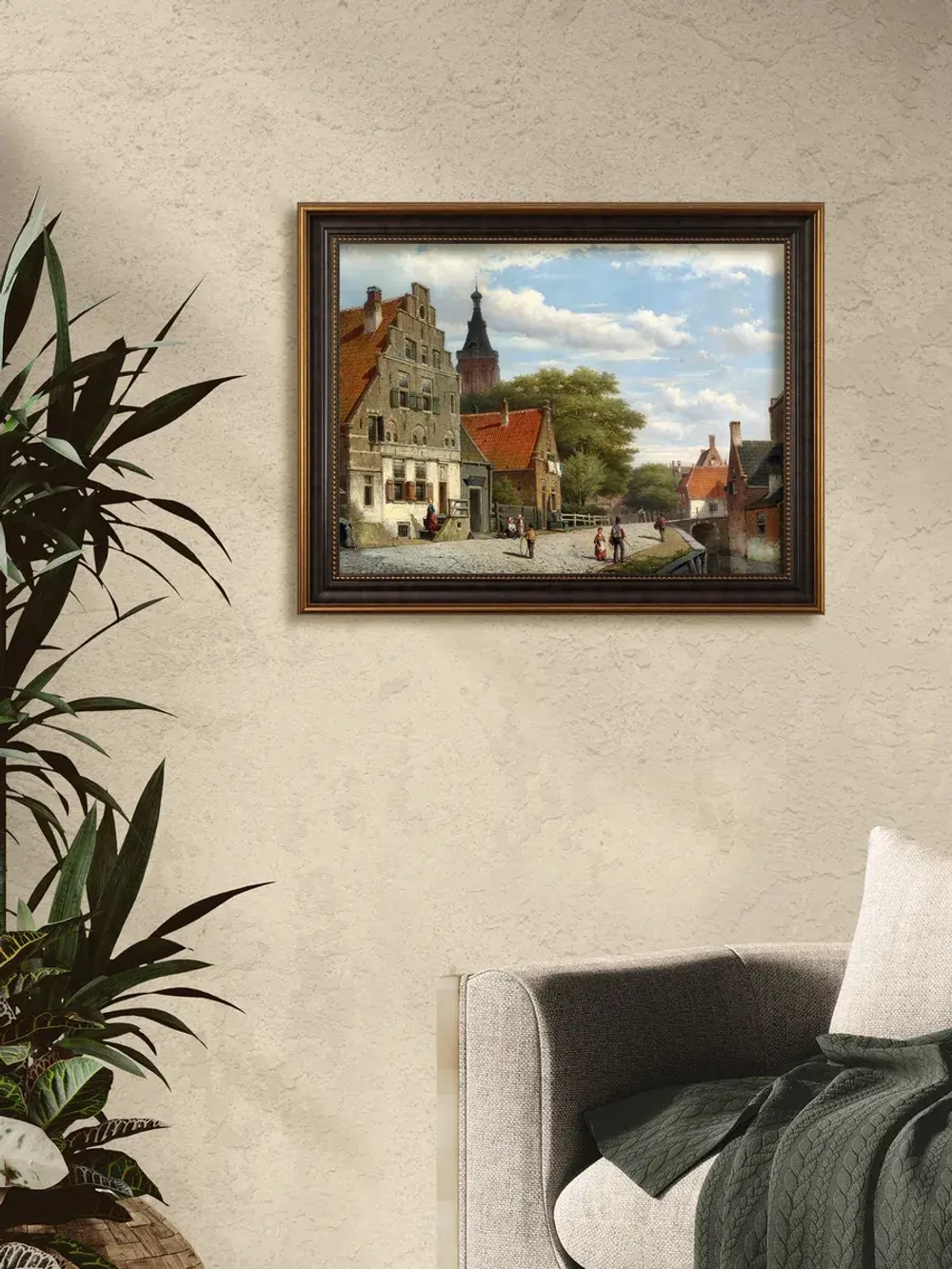 Картина серии "Голландия" настенная для интерьера 46*36 см