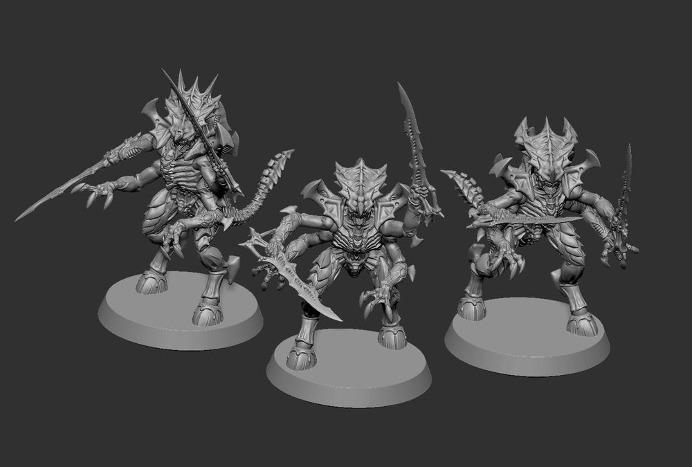 Tyranids Guards 3