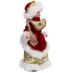 Снегурочка «Новогодняя пьеса» 40 см в красной шубке