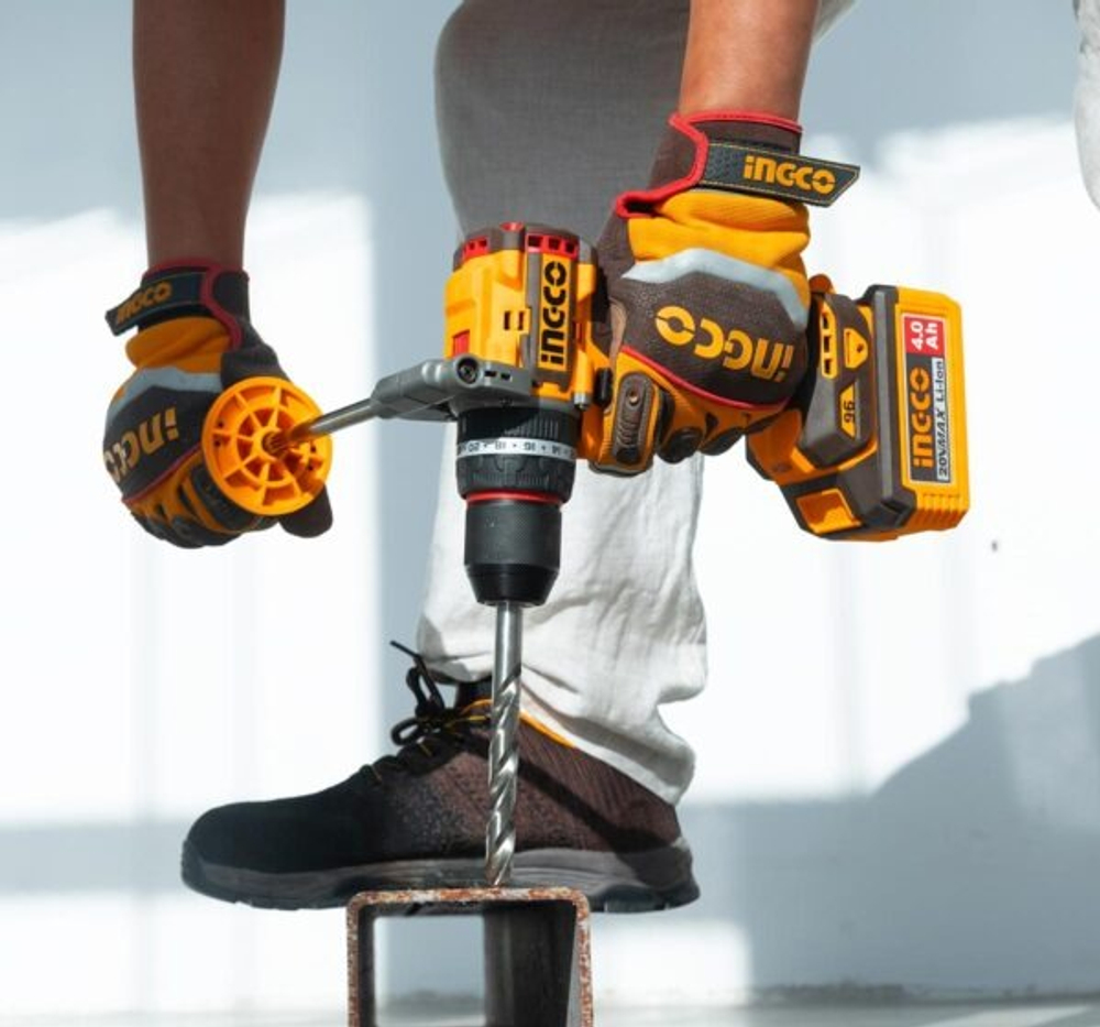 Аккумуляторный бесщёточный ударный шуруповерт INGCO CIDLI209685 INDUSTRIAL 20 В 96 Нм