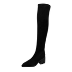 WUDASHU Over the knee Boots 5cm Women"s Black