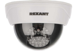 Муляж камеры видеонаблюдения REXANT RX-305 внутренней установки 45-0305