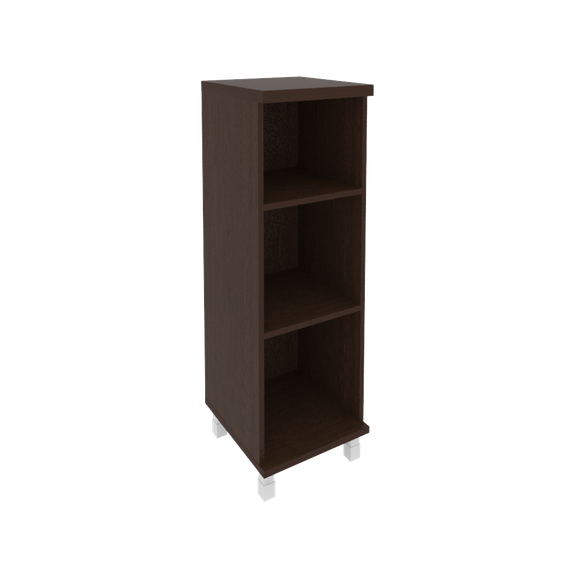 First Стеллаж средний узкий KSU-2 Венге Цаво 401*432*1260