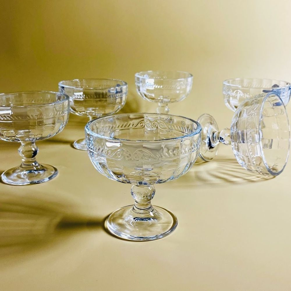 Lenardi 588-613 Набор из 6 креманок 230мл в под.уп.(х4)Стекло