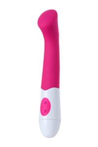 Стимулятор точки G A-Toys by TOYFA Ida, силикон, розовый, 19 см