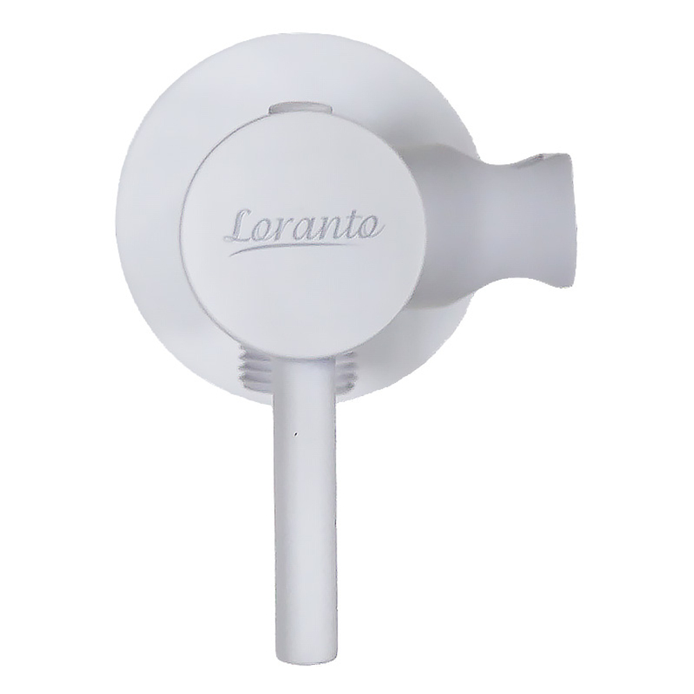 Гигиенический душ Loranto со смесителем, однорычажный, белый (LR80544000)