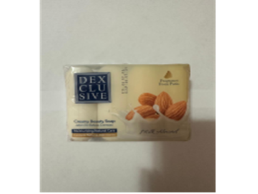 DEX CLUSIVE Мыло для красоты " Молоко-Миндаль " экопак 70 гр*4шт - 20шт в уп