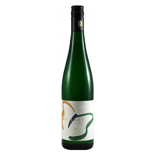 Вино сортовое ординарное белое полусухое "Цилликен Баттерфляй Рислинг" 2022 11,5% 0,75 л