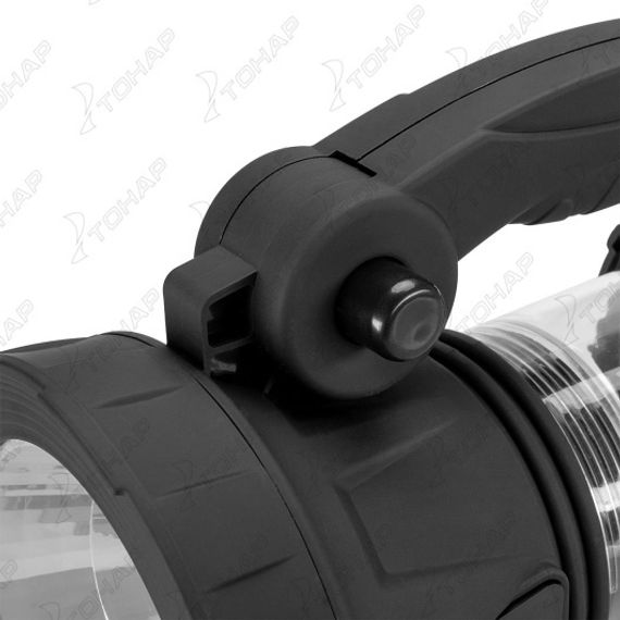 Фонарь ударопрочный + заряд.12V (HS-FK-5002) Helios