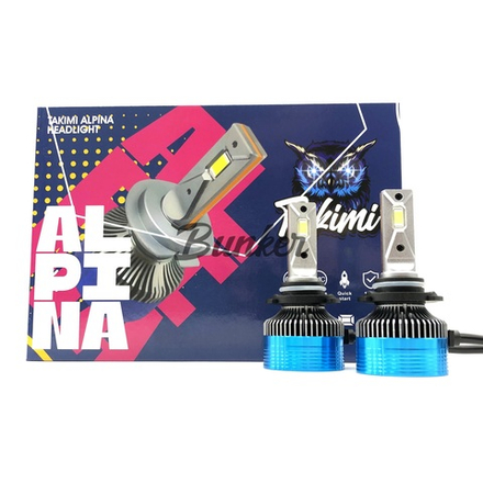 Светодиодные автомобильные LED лампы TaKiMi Alpina HB3 (9005) 5500K 12V