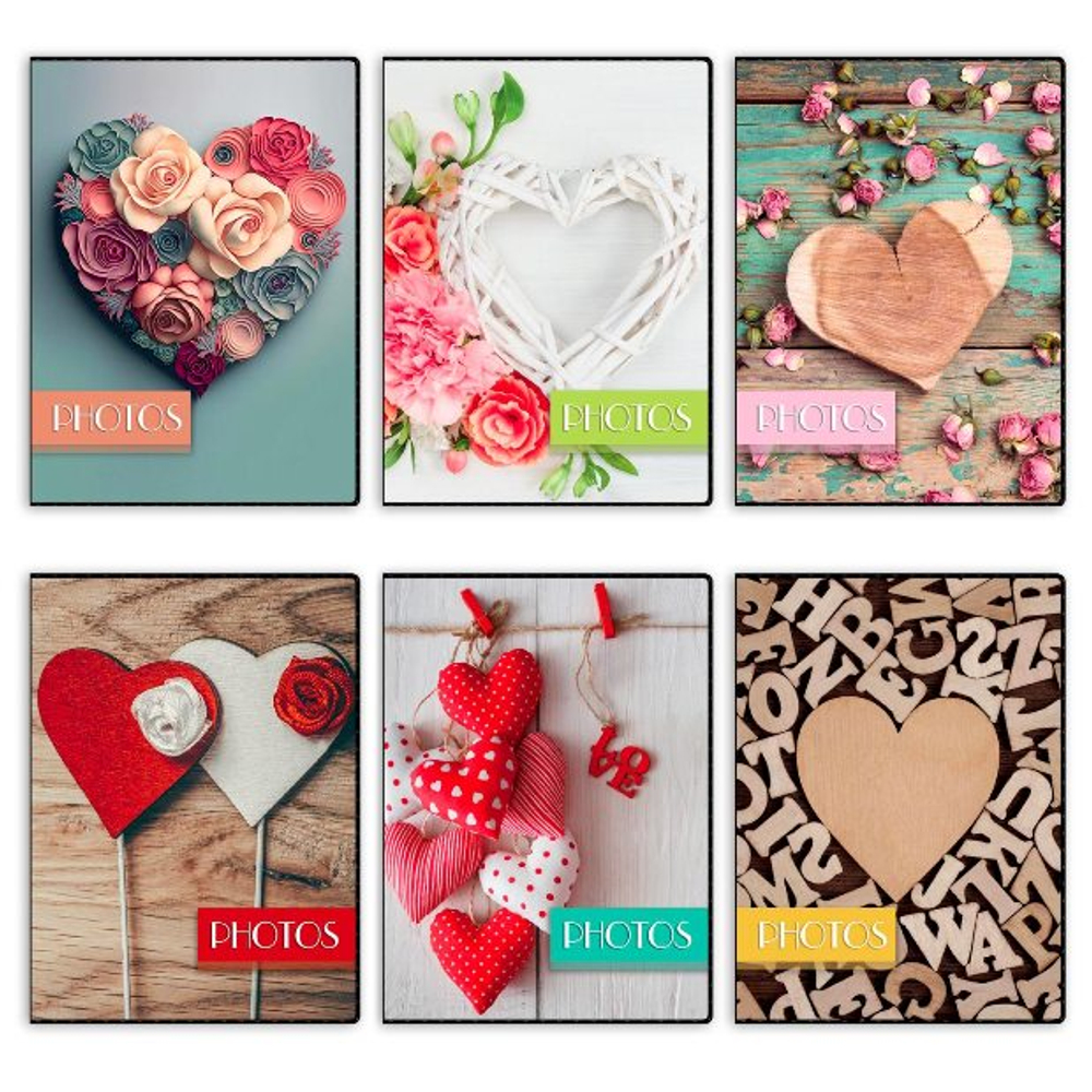 ZEP MC4640 10x15/40 фото Cuore (в ассорт) ф/альбом