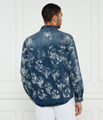 Джинсовая рубашка Karl Lagerfeld Jeans - голубой(A1M16013)