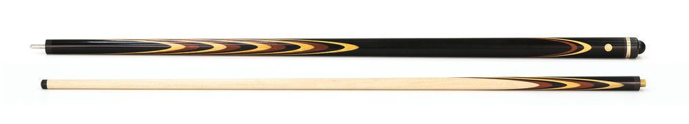 Кий для русского бильярда 2-pc "Классика" (падук, лимонник, граб) 19 запилов, инкрустация