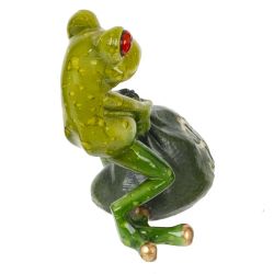 GAEM Фигурка декоративная "Лягушка", L11,8 W6 H10,5 см