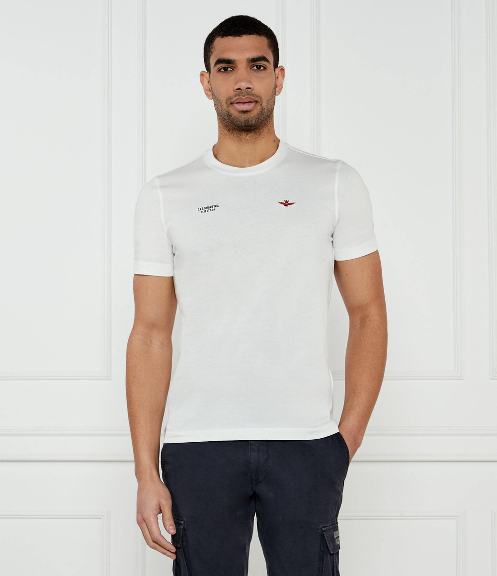 Футболка Aeronautica Militare - белый(TS2429J634)