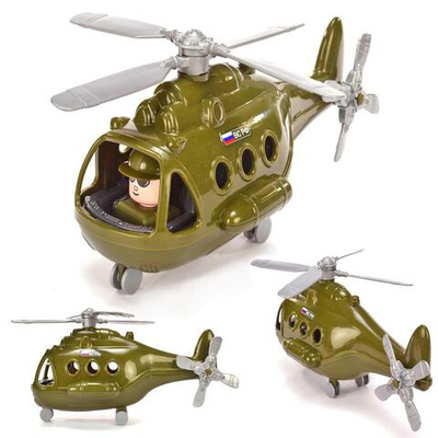 Вертолёт военный "Альфа" сетка (Полесье)