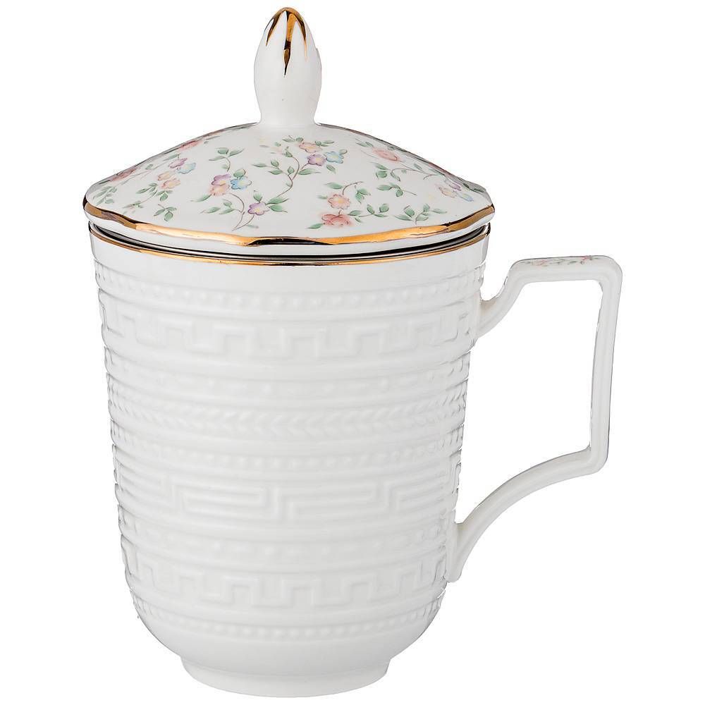 КРУЖКА ЗАВАРОЧНАЯ LEFARD "ФАБЬЕН" 400 МЛ С КРЫШКОЙ И СИТОМ (КОР=36ШТ.)