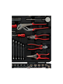 Набор инструментов Gigant Professional 1/2, 3/8 и 1/4 150 предметов, сталь Cr-V GPS 150