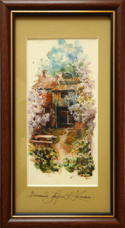 Весенний дворик в Коломне