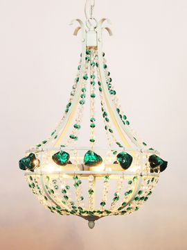 Подвесная люстра Manne L.6301-5 GREEN