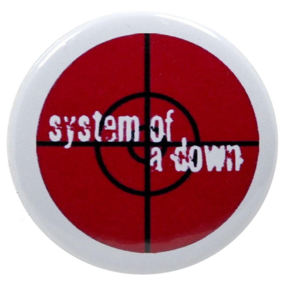 Значок System Of A Down мишень (399)
