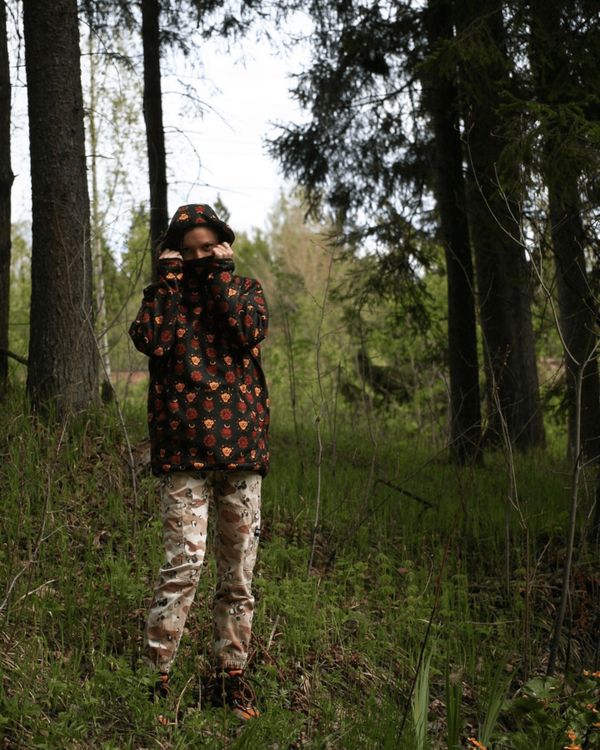 Худи Приветствие Солнцу черный - фото 4