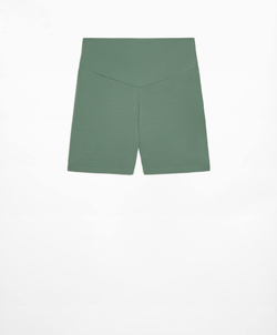 OYSHO Велосипедки Comfortlux с высокой посадкой длиной 10 см, зеленый