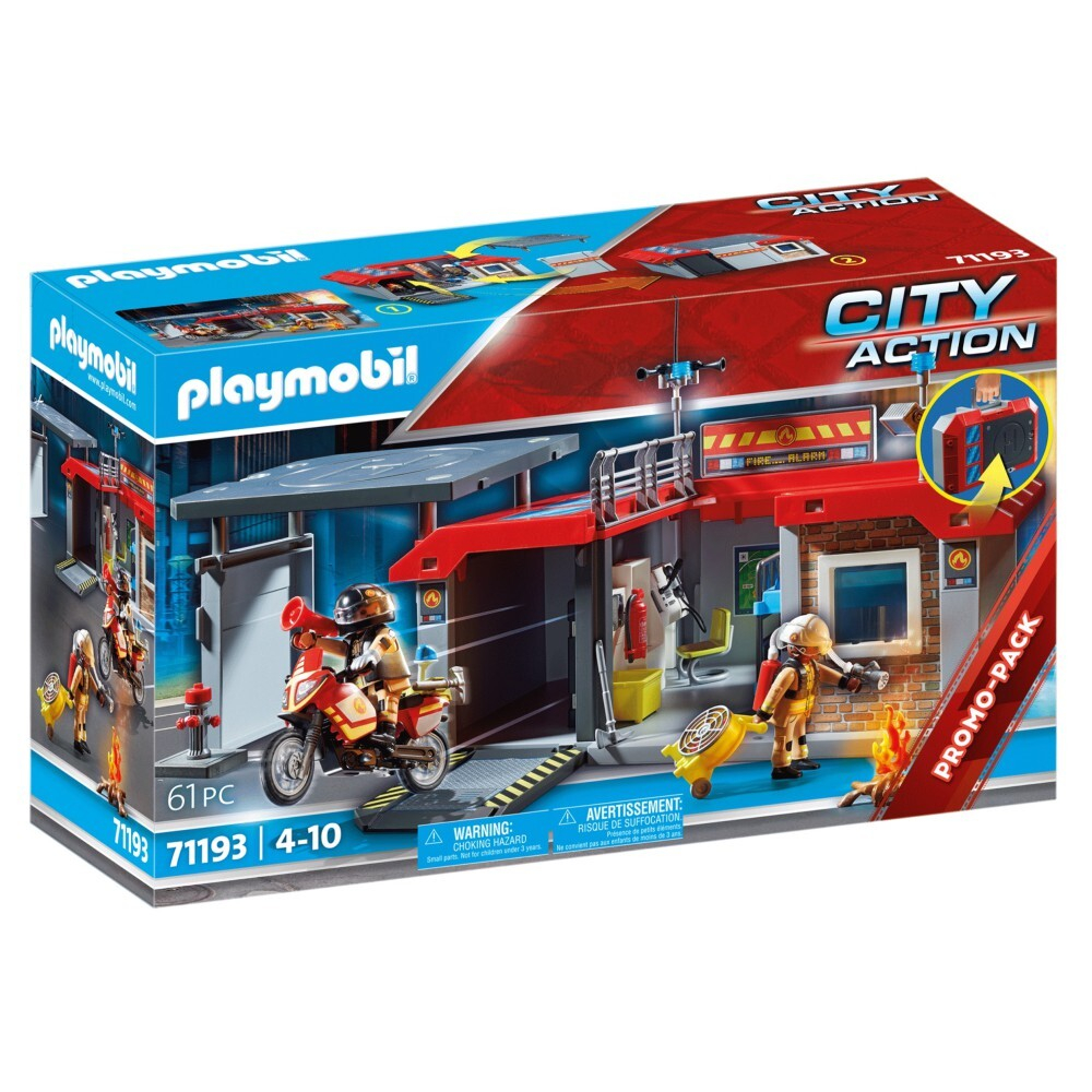 Playmobil - Пожарная станция City Action 71193 / артикул   71193  / GTIN 4008789711939