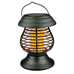 USL-F-300-PМ310 BUG ZAPPER Садовый светильник на солнечной батарее. 13 светодиодов. Эффект пламени и антимоскитный режим . 1xАА Ni-Mh аккумулятор в-к. IP44. TM Uniel.
