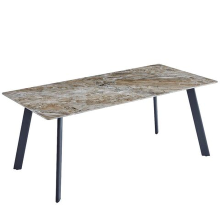 Стол керамический LA ALTA MISTRAL Senafe 180*90*75, каркас черный