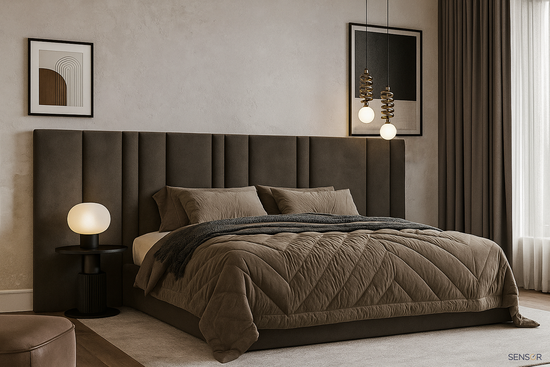 Кровать Desire с широким изголовьем