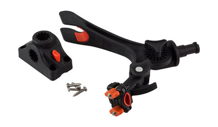 Подставка под удочку черная в комплекте с креплением CFMT303