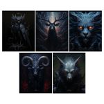 Тетрадь 48л, А5, клетка, Greenwich Line Mysticism, матовая ламинация, в ассортименте